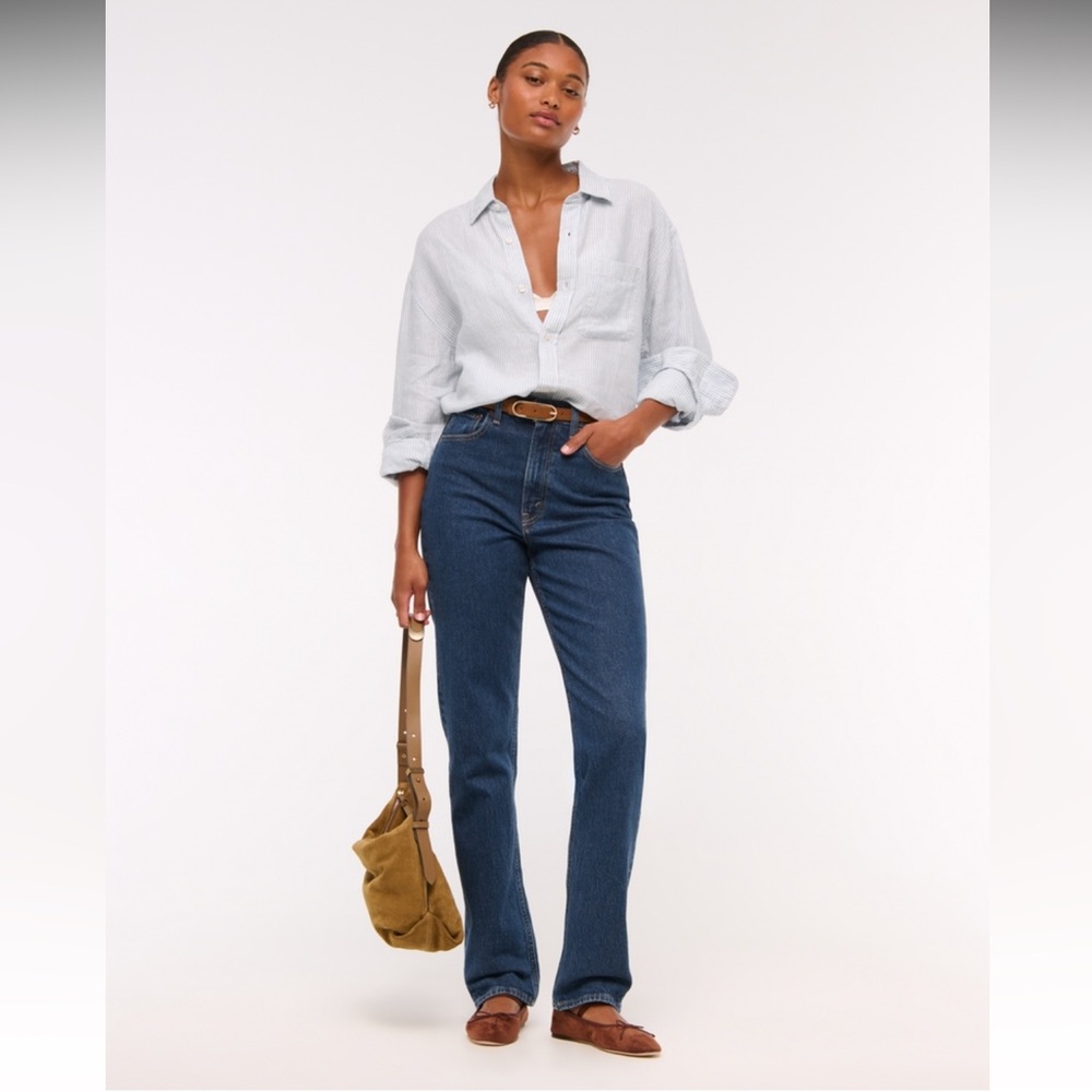 Curve Love Ultra High Rise 90s Straight Jean
